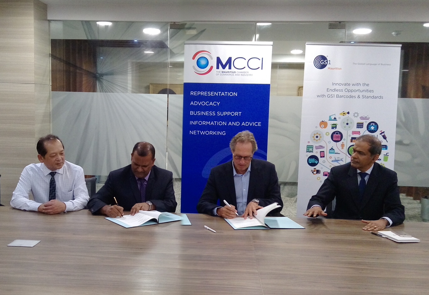 GS1(MAURITIUS) LTD and SME Mauritius Ltd extend their collaboration to provide financial assistance to Rodriguan MSMEs
